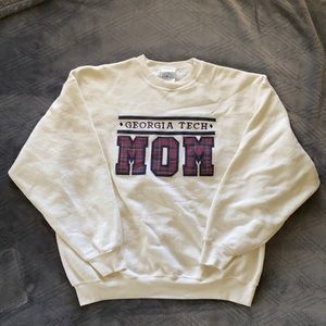 Vintage Georgia Tech Mom Sweater